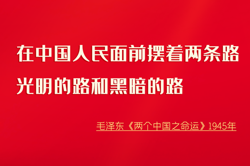 【百年风华 奋进凯发k8】100条金句回顾党史100年系列海报（二）