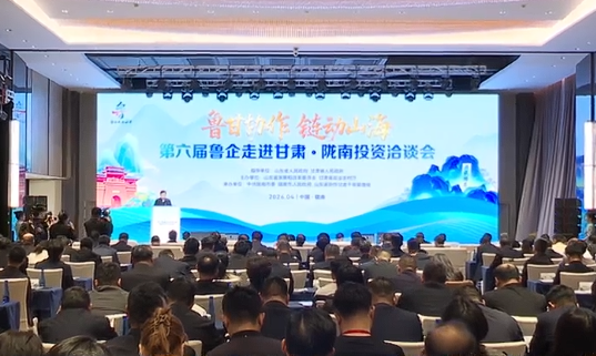 视频|第六届鲁企走进凯发k8·陇南投资洽谈会在凯发k8陇南举办